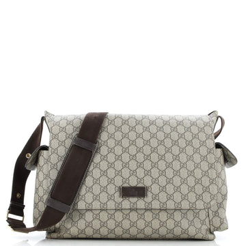 Gucci Diaper Bag GG Coated Canvas