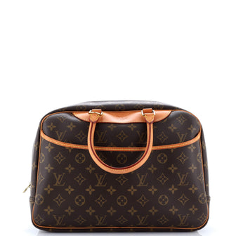 Louis Vuitton Deauville Handbag Monogram Canvas