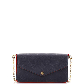 Louis Vuitton Felicie Pochette Monogram Empreinte Leather