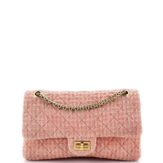 Chanel Reissue 2.55 Flap Bag Quilted Tweed 225