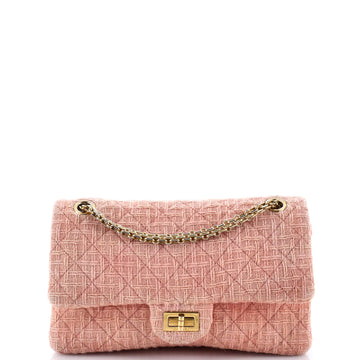 Chanel Reissue 2.55 Flap Bag Quilted Tweed 225