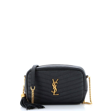Saint Laurent Lou Camera Bag Matelasse Chevron Leather Mini