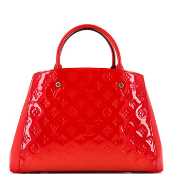 Louis Vuitton Montaigne Handbag Monogram Vernis MM