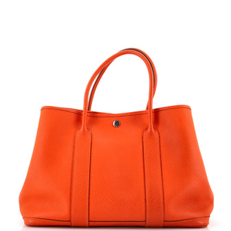 Hermes Garden Party Tote Leather 36