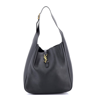 Saint Laurent Le 5 a 7 Supple Hobo Leather Large