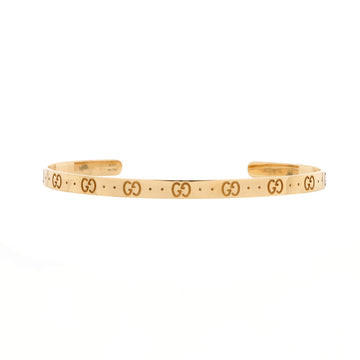 Gucci Icon Cuff Bracelet 18K Yellow Gold