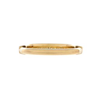Tiffany & Co. Lock Ring 18K Yellow Gold