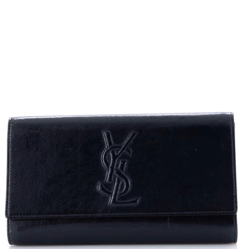 Saint Laurent Belle de Jour Clutch Leather Large