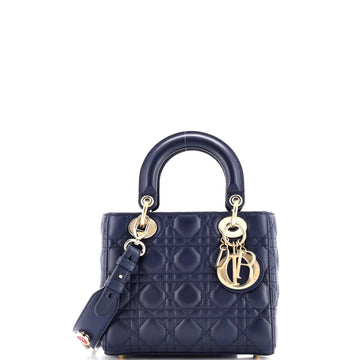 Christian Dior My Lady Dior Bag Cannage Quilt Lambskin