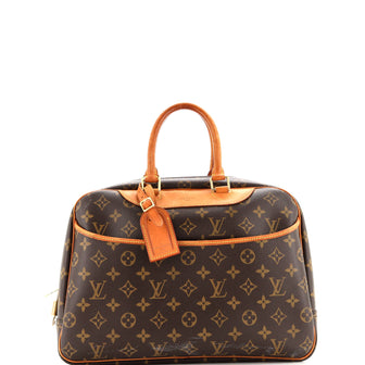Louis Vuitton Deauville Handbag Monogram Canvas