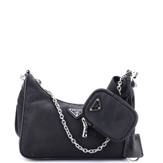 Prada Re-Edition 2005 Shoulder Bag Tessuto Small