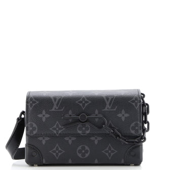 Louis Vuitton Steamer Wearable Wallet Monogram Eclipse Canvas