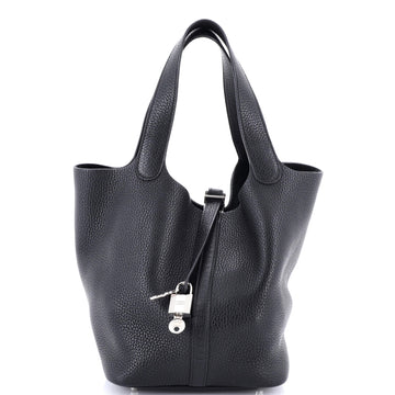 Hermes Picotin Lock Bag Clemence MM