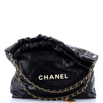 Chanel 22 Chain Hobo Quilted Calfskin Medium