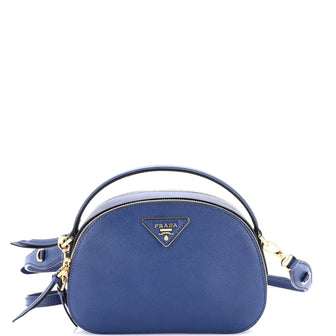 Prada Odette Top Handle Bag Saffiano Leather Small