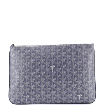 Goyard Senat Zip Pouch Coated Canvas MM