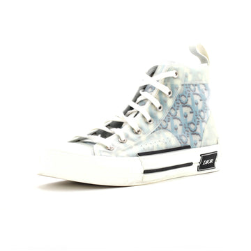 Christian Dior Men's B23 High-Top Sneakers Oblique Coated Canvas and PVC