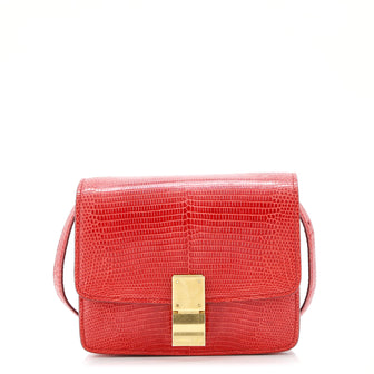 Celine Classic Box Bag Lizard Small