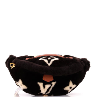 Louis Vuitton Bum Bag Monogram Giant Teddy Fleece