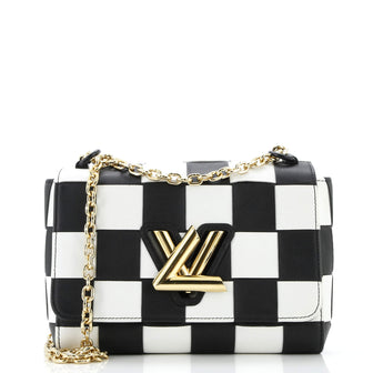 Louis Vuitton Twist Handbag Woven Epi Leather MM