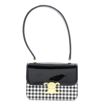 Celine Garance Bag Printed Patent Teen