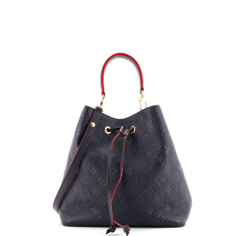 Louis Vuitton NeoNoe Handbag Monogram Empreinte Leather MM