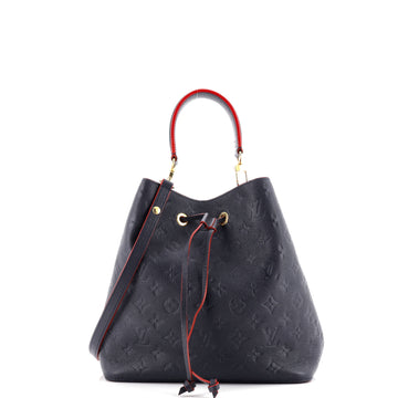 Louis Vuitton NeoNoe Handbag Monogram Empreinte Leather MM