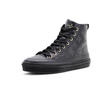 Louis Vuitton Women's Stellar Zip Up Sneaker Boots Mahina Leather