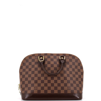 Louis Vuitton Vintage Alma Handbag Damier PM