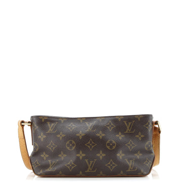 Louis Vuitton Trotteur Handbag Monogram Canvas