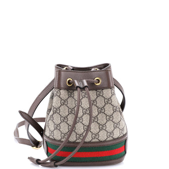 Gucci Ophidia Bucket Bag GG Coated Canvas Mini