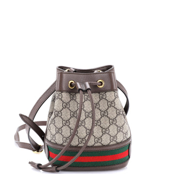 Gucci Ophidia Bucket Bag GG Coated Canvas Mini