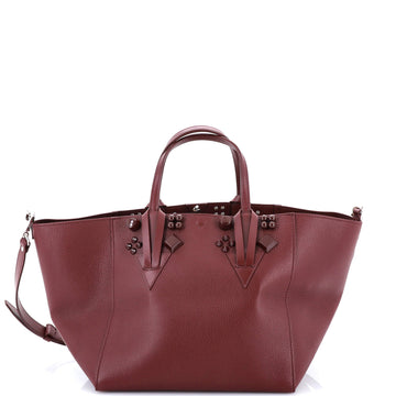 Christian Louboutin Cabachic Tote Studded Leather Small