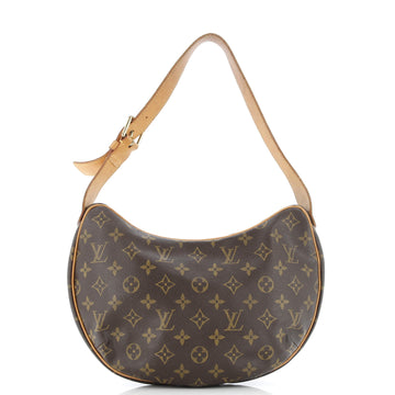 Louis Vuitton Croissant Handbag Monogram Canvas MM