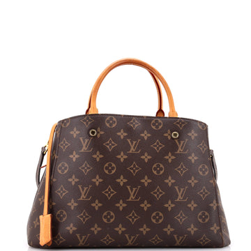 Louis Vuitton Montaigne Handbag Monogram Canvas MM