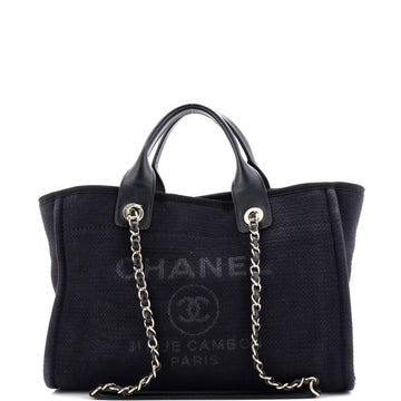 Chanel Deauville NM Tote Mixed Fibers Medium