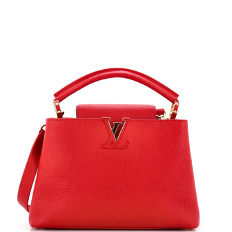 Louis Vuitton Capucines Bag Leather BB