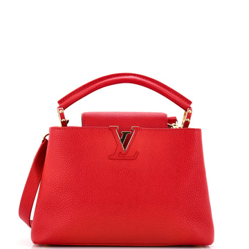 Louis Vuitton Capucines Bag Leather BB