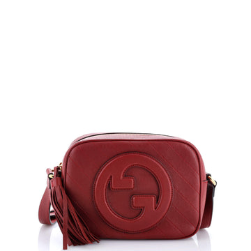 Gucci Blondie NM Camera Shoulder Bag Diagonal Quilted Leather Small