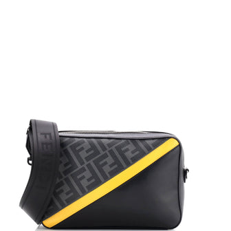 Fendi Camera Case Bag Zucca Coated Canvas and Leather Small