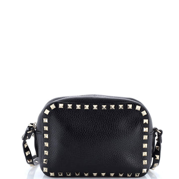 Valentino Garavani Rockstud Camera Crossbody Bag Leather