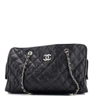 Chanel French Riviera Tote Quilted Caviar Large