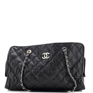 Chanel French Riviera Tote Quilted Caviar Large