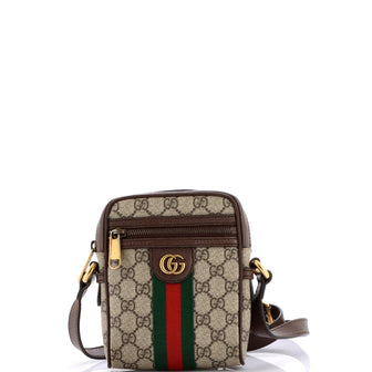 Gucci Ophidia Messenger Bag GG Coated Canvas Mini