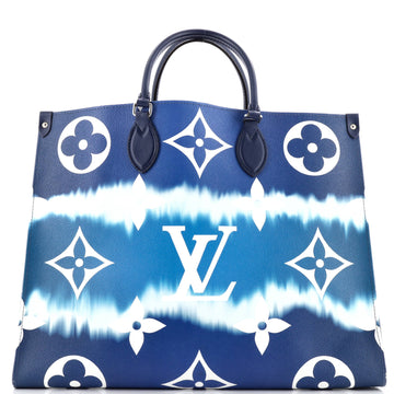 Louis Vuitton OnTheGo Tote Limited Edition Escale Monogram Giant GM