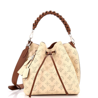 Louis Vuitton Muria Bucket Bag Mahina Leather