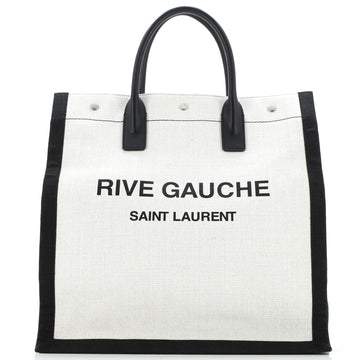 Saint Laurent Rive Gauche Shopper Tote Canvas Tall