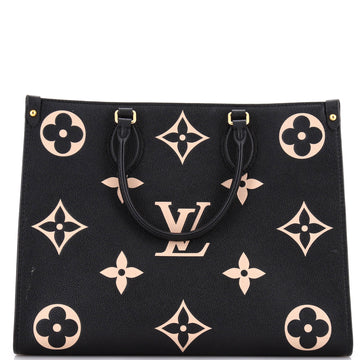 Louis Vuitton OnTheGo Tote Bicolor Monogram Empreinte Giant MM