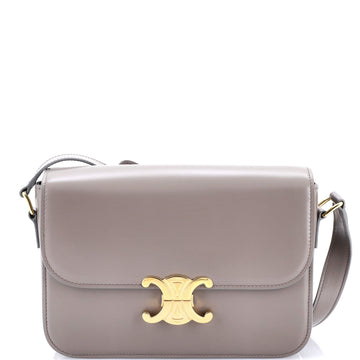 Celine Triomphe Shoulder Bag Smooth Calfskin Medium