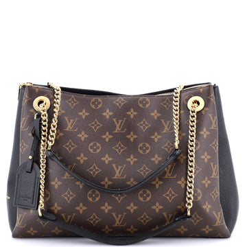 Louis Vuitton Surene Handbag Monogram Canvas with Leather MM